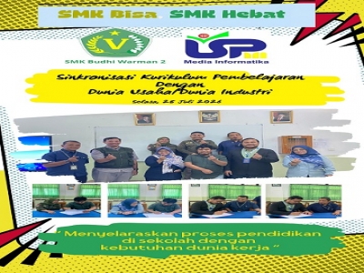 Sinkronisasi Kurikulum Pembelajaran dengan Dunia Usaha dan Dunia Industri